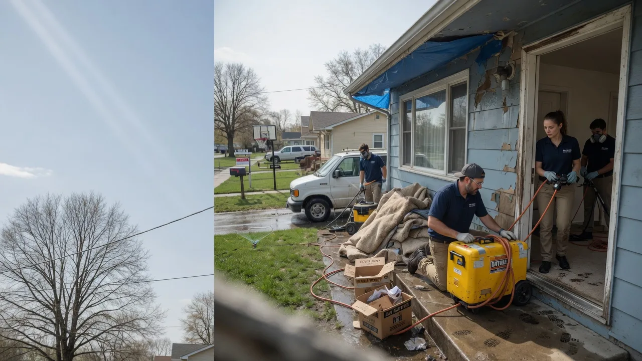 Basement Flood Cleanup in Reynolds, IN near me